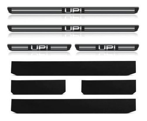Soleiras Blackout Volkswagen Up 2015 2016 2017 Jogo Adesivas 0