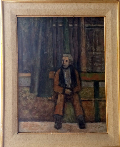 Personaje, Oleo De Felix Barletta 1