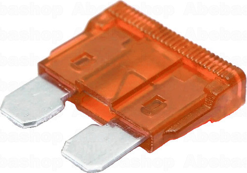 Fusible Tipo Automotor 5a Automotriz Naranja-p 0
