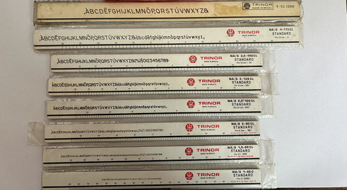 Normógrafo Trinor Trident Para Aranha Nas + Aranha Mod 202 1