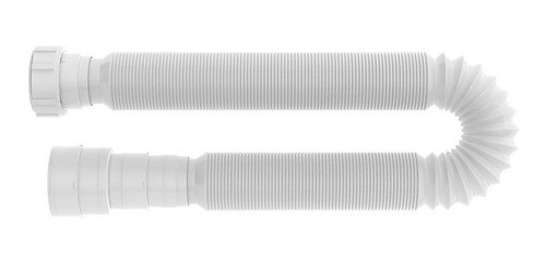Kit 15 Sifão Extensivo Longo Universal 1,5 M Branco 0