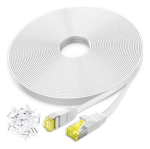 Aoforz Cable Ethernet Cat 6 De 100 Pies, Cable De Conexin De 0