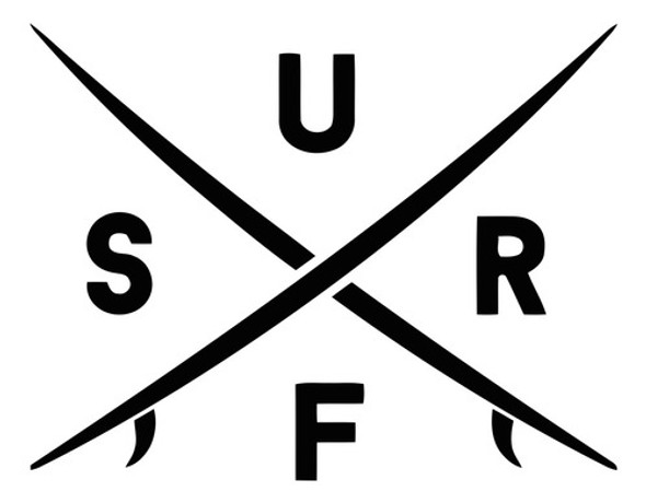 Sticker Calcomanía Adhesivo Surf 0 Sticker Calcomanía Adhesivo Surf 0