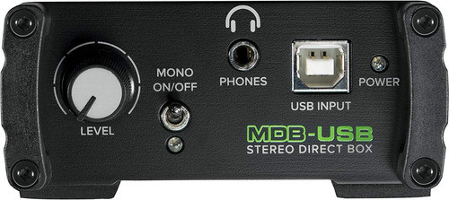 Mackie Signal Direct Box (mdb Usb)musical Instruments 1