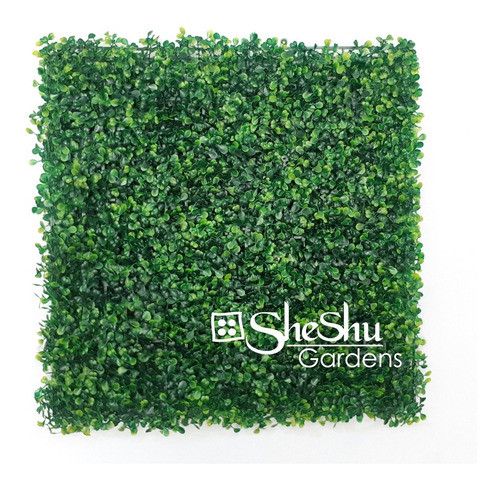 Muro Verde Artificial Panel Cesped Jardin  Protec Uv X4 /1m2 0