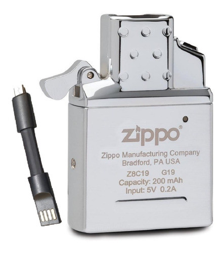 Insert Zippo Arc Usb Recargable Original Tienda Oficial. 0
