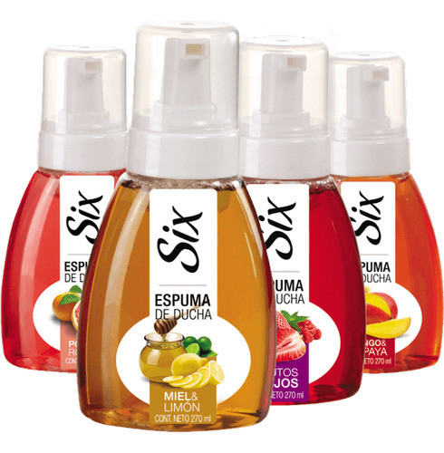 Espuma De Ducha Six Maracuya. Contenido Neto 270ml 1