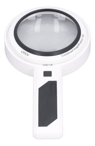Lupa 5x 3x 10x Lupa Portátil De 3 Cores 0