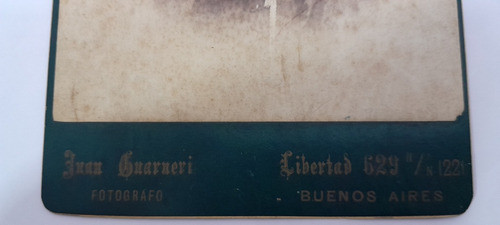Antigua Foto Mujer Buenos Aires Juan Guarneri De 1884 A 1896 1