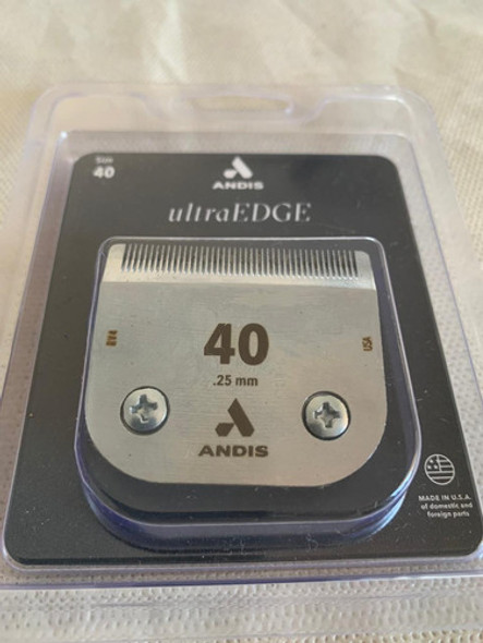Cuchilla Andis Nº40 .25mm Acero Inoxidable 1