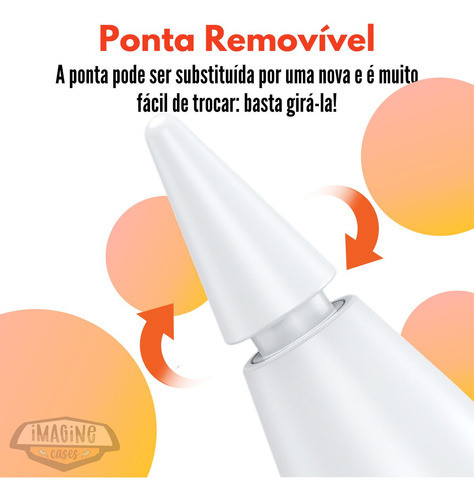 Caneta Touch Ponta Fina Compatível Com Fire Hd10 11ª Geração 1