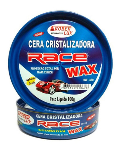 Cera Cristalizadora Race Wax 100g Roberlux 0
