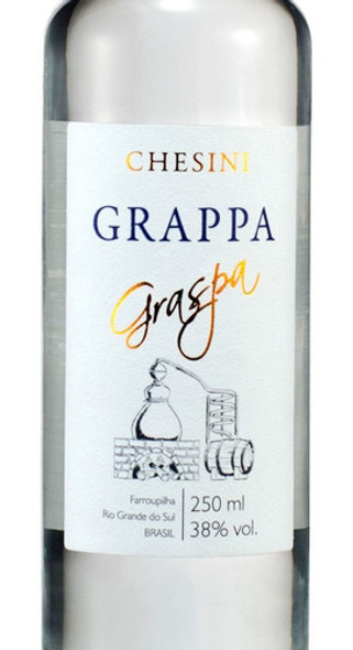 Grappa 250ml Aguardente De Uva Graspa Chesini Serra Gaúcha 1