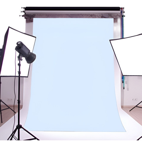 Bebé Azul Vinilo Fotografía Telón De Fondo Estudio Estudio P 1
