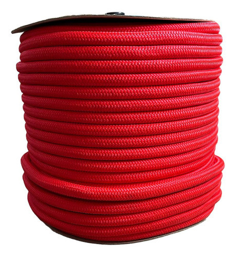 Soga Polipropileno Trenzada 14mm X 100 Metros Rojo 0