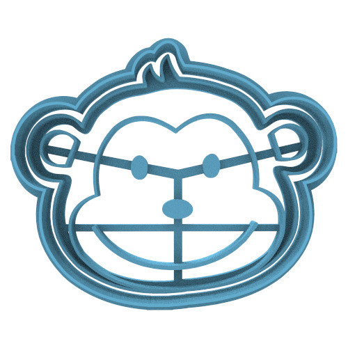 3403 Mono Cara Cortante Para Galletas 0