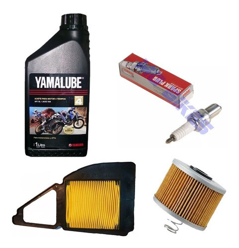 Kit Service Original Yamaha Sz 150 Yamalube Filtros Mg Bikes 0