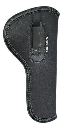 Coldre Neoprene Revolver 38 / 357 6 / 6,5 Pol 8 Tiros Destro 1