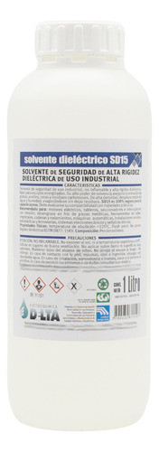 Solvente Dielectrico Sd15 Uso Industrial Electricidad X1l 0