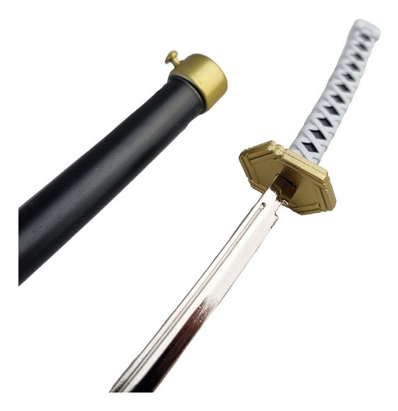 Mini Espada Katana Demon Slayer Giyu Tomioka Coleção 0 Mini Espada Katana Demon Slayer Giyu Tomioka Coleção 0