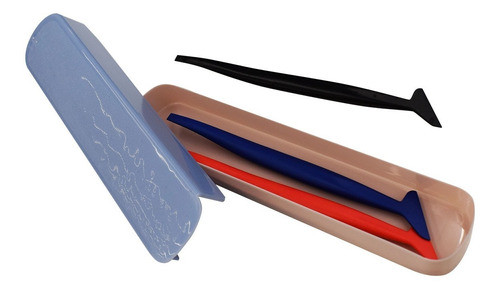 Set De 3 Espatulas Para Car Wrap Vinilo Polarizado 0