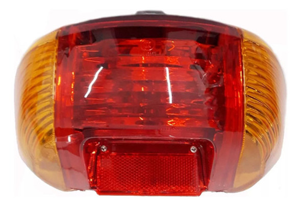 Optica Faro Trasero Completo Moto Mondial Ld 110 H 1
