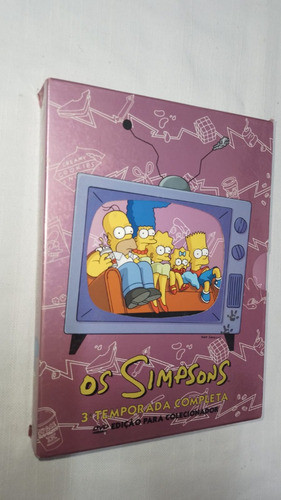 Dvd Os Simpsons - 3ª Temporada -  Completa  ( 15523 ) 0