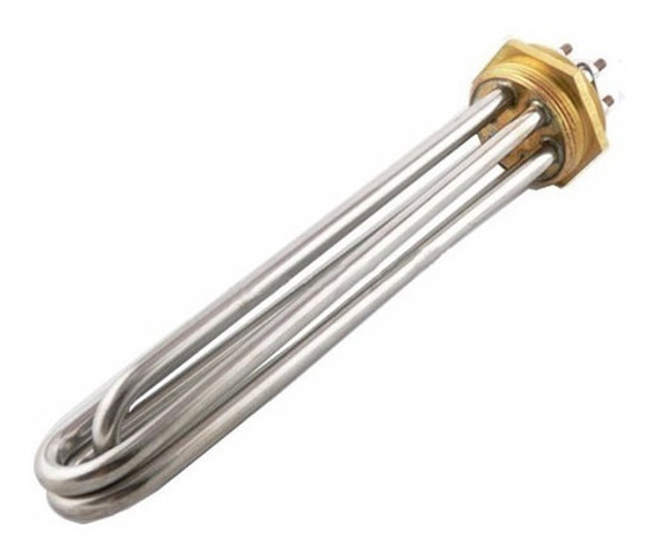 Resistência Flange 2'' 10kw Aquecedor Piscina 435mm 220/380 0