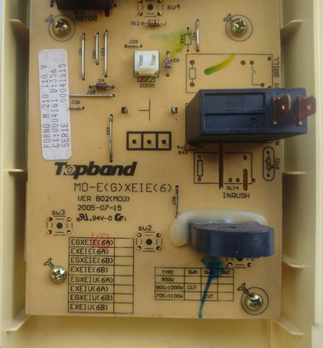 Placa De Potência Micro-ondas M-210 120v Compatível 1