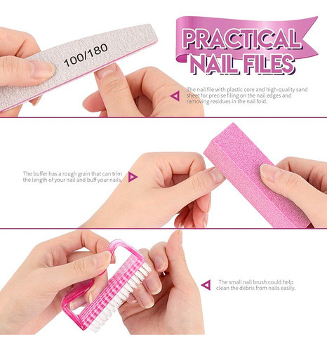 ~? Kit De Herramientas Para El Cuidado De Las Uñas, Fandamei 1