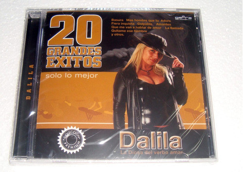 Dalila 20 Grandes Exitos Cd Sellado Nuevo / Kktus 0