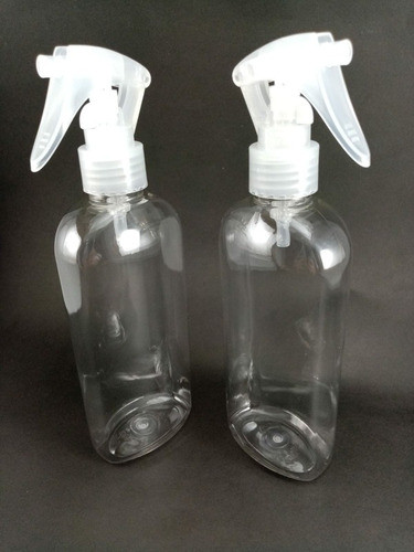Envase Tipo Petaca 250ml En Pet Con Gatillo Spray (x 10unid) 1