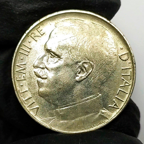 Italia 50 Centesimos 1921 Antigua Moneda Colección 1