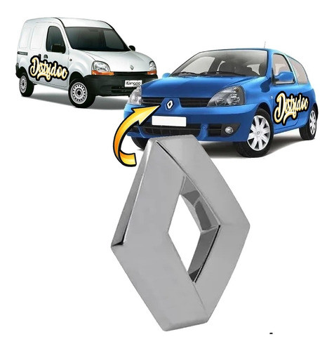 Emblema Insignia Frente Renault Clio Mio Kangoo Original 0