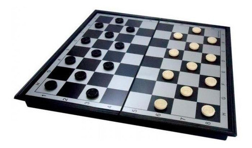 Conjunto Jogo De Tabuleiro 3 Em 1 Xadrez, Damas E Gamão 9718 1