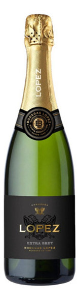 Champagne López Extra Brut 750ml Caja X6 Unidades 0