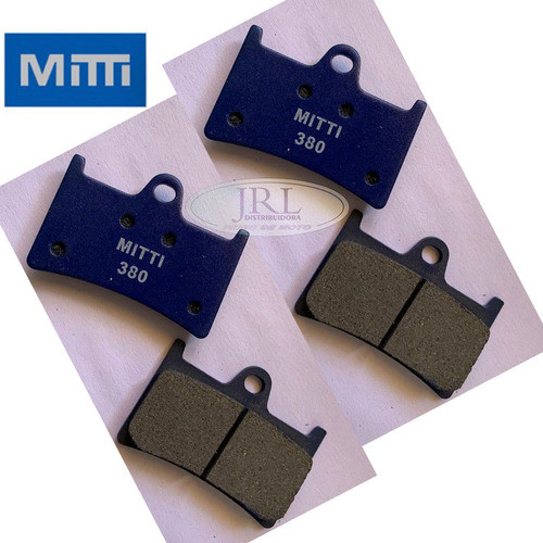Pastilha De Freio Yamaha Mt-07 Abs 689cc 2019 2020 2021 Miti 0