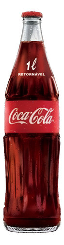 Kit 3 Refrigerante Coca Cola C/ Vasilhame Retornavel 1 Litro 0
