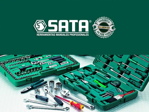 Destornillador De Impacto Sata Con Set De Puntas 1