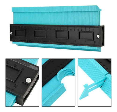 Peine Copiador Contornos Moldura Imanes 25 Cm 0