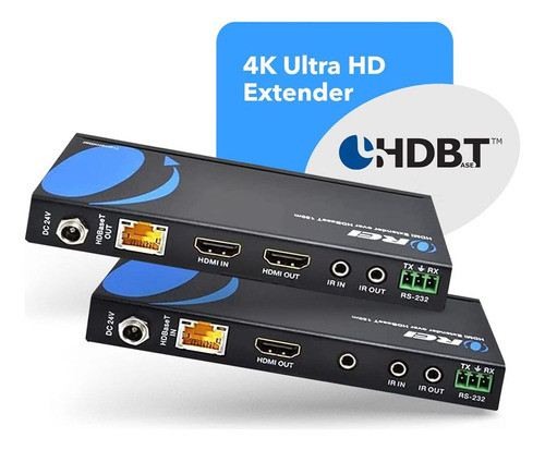Orei Ultrahd Hdmi Extender 4k 18g Hdbaset Over Single 1