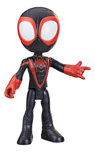 Spidey Figura Articulada De Héroe De 10 Cm Miles - Hasbro 1
