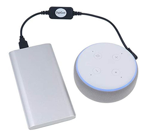 Digitcont Cable De Alimentacion Usb 5v A Dc 12v 4 Mm X 1,7 1