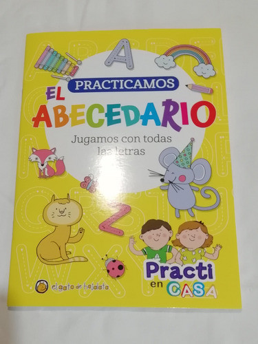 Practicamos El Abecedario. Practi En Casa. El Gato De Hojala 0