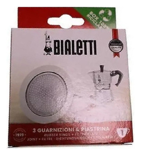 Junta+filtro P/cafetera Bialetti 1 Pocillo Varios Modelos 0