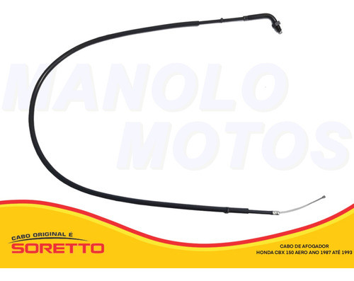 Cabo Soretto Original Afogador Cbx 150 Aero 1987 A 1993 1