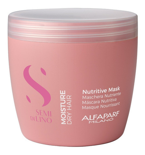 Alfaparf Semi Di Lino Moisture Mascara Nutrititiva 500ml 3c 0