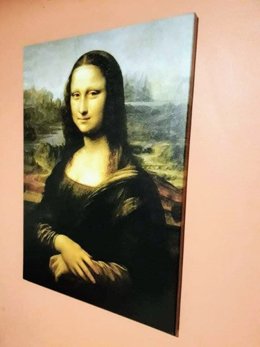 Cuadro De   La Gioconda  - Da Vinci 50 X 70 1