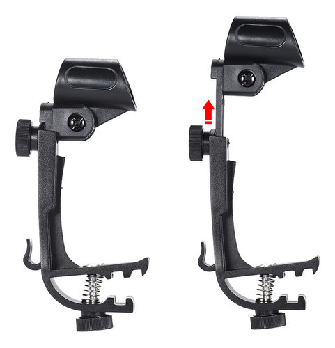 Braçadeira De Tambor, Microfone No Suporte Do Microfone, Tam 1