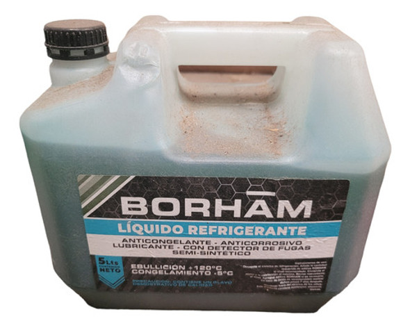 Refrigerante/anticorrosivo/anticongelante 5 Lts Verde 1